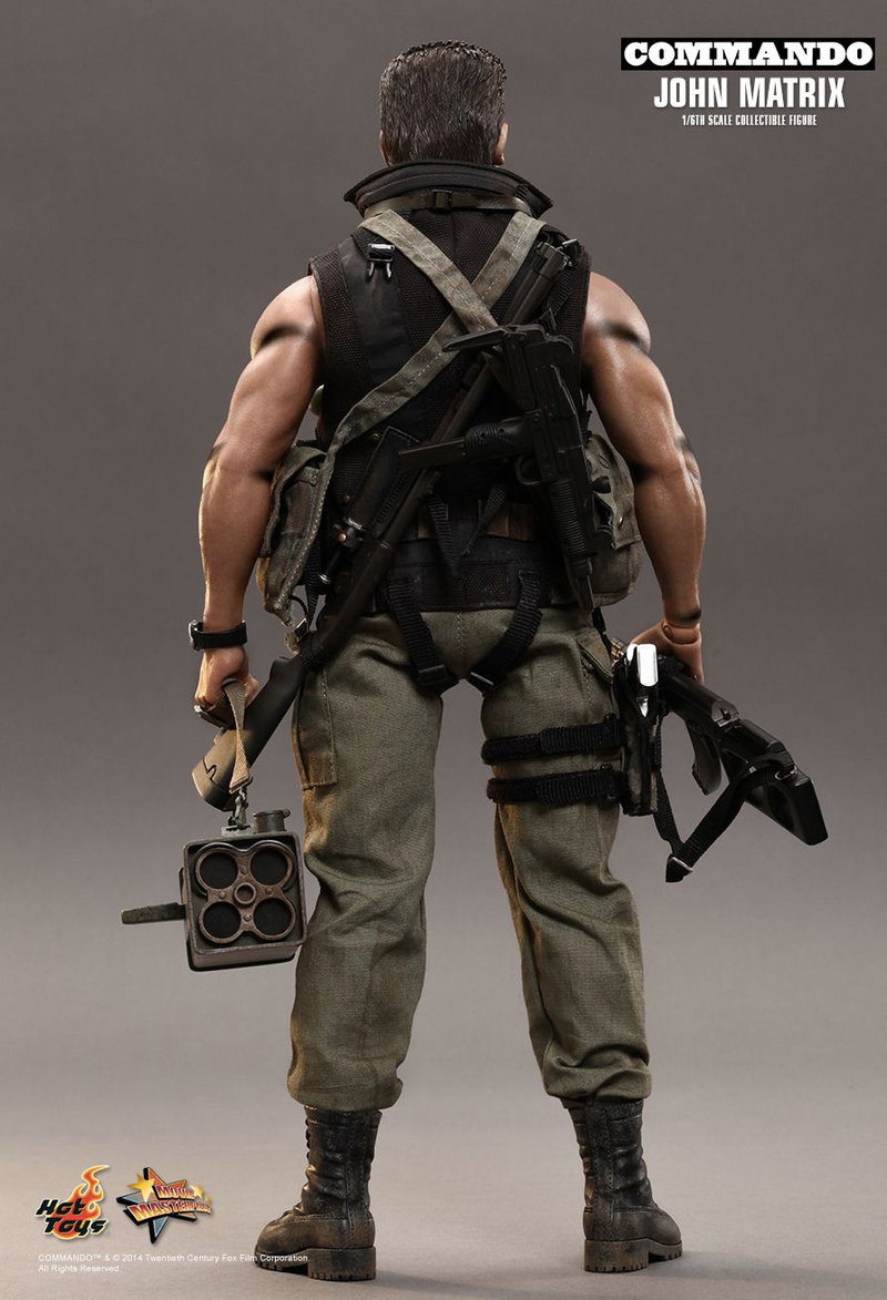 Illustration for article titled Hot Toys' Perfect Commando Figure Is Everything Great About the '80s